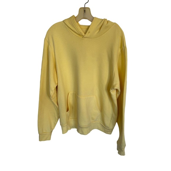 BELLA + CANVAS Unisex Sponge Fleece Pullover Sweatshirt Yellow Size L - Picture 1 of 3